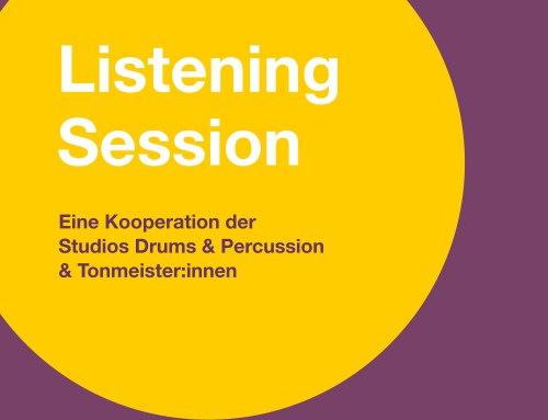 Listening Session – Studio KOOP WiSe 22/23